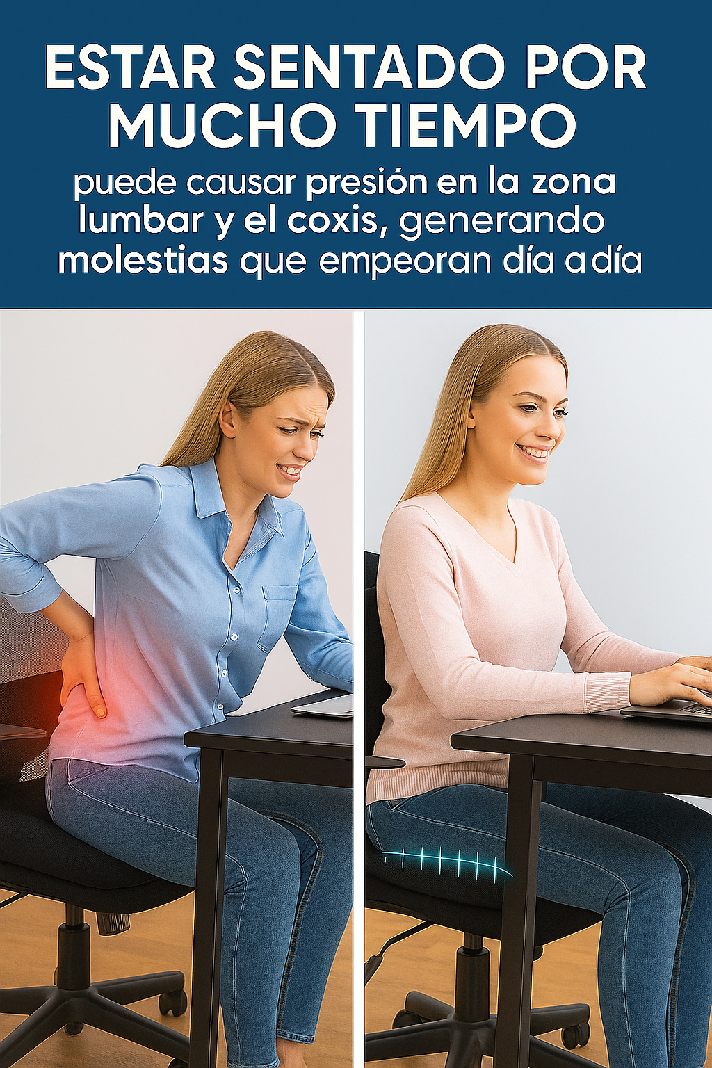 Cojin Para Coxis Ortopedico Lumbar
