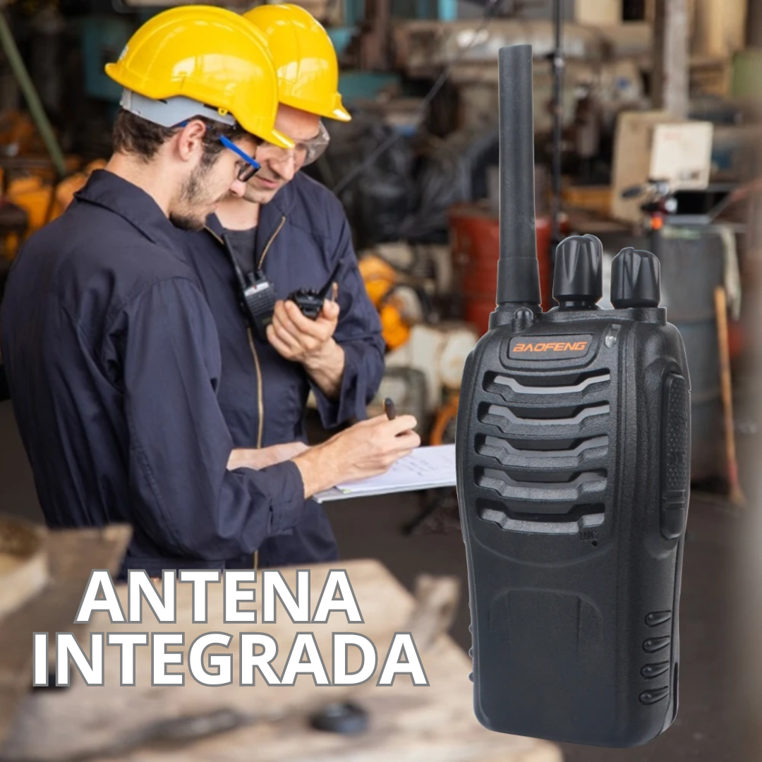 Par de radios de comunicación walkie-Talkie Baofeng