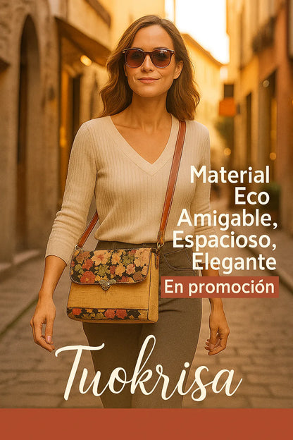Bolso Tuokrisa 100% Corcho minimalista Moda Europea