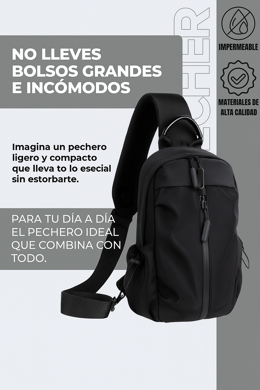 Pechero de lujo deportivo