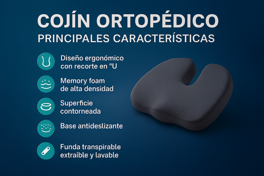 Cojin Para Coxis Ortopedico Lumbar