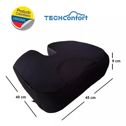 Combo Cojín Para Coxis Y Cojín Soporte Lumbar Ortopédico