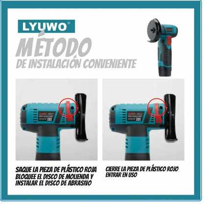 Pulidora Profesionar Portatil+2 Baterias+2 Discos