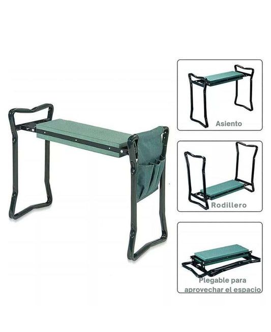 Silla Multifuncional Plegable + Pala Táctica 18en1 GRATIS  (Esta Semana)