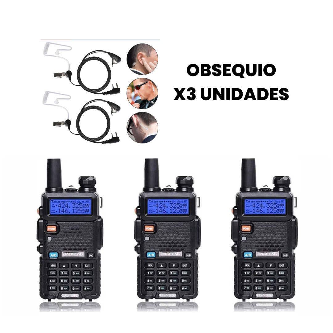 Radio de Comunicación Walkie-Tokie UV-5r