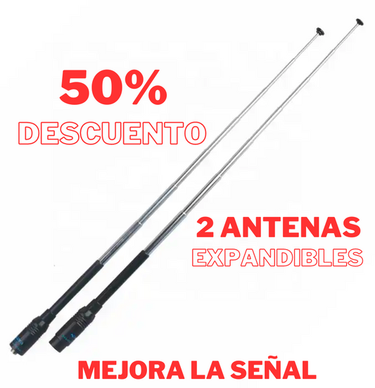 2 Antenas Nagoya NA773 Extensible