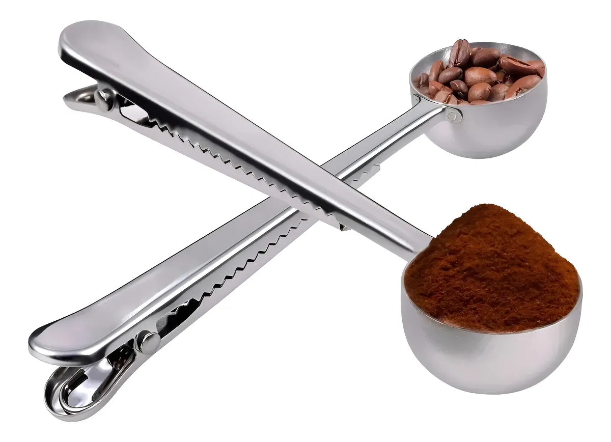 kit prensa Francesa + Cuchara Clip al mayor x 6pc