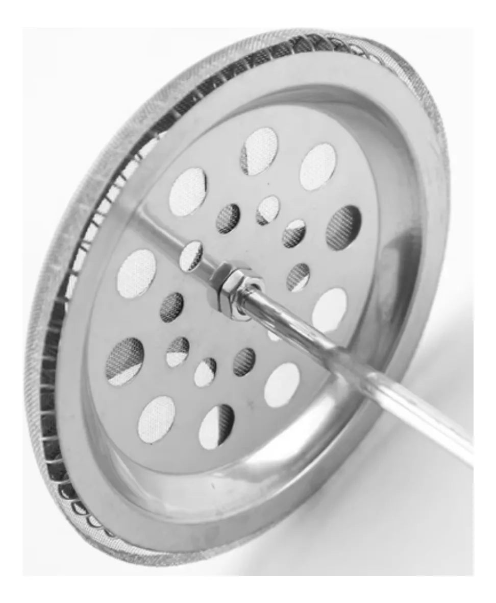 kit prensa Francesa + Cuchara Clip al mayor x 6pc