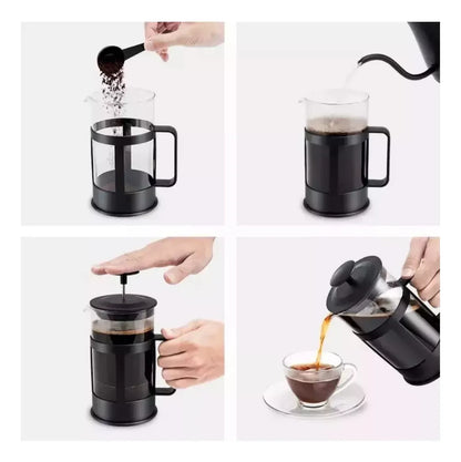 kit prensa Francesa + Cuchara Clip al mayor x 6pc