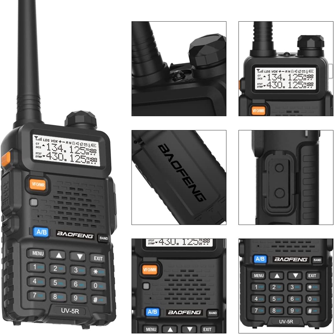 Radio de Comunicación Walkie-Tokie UV-5r